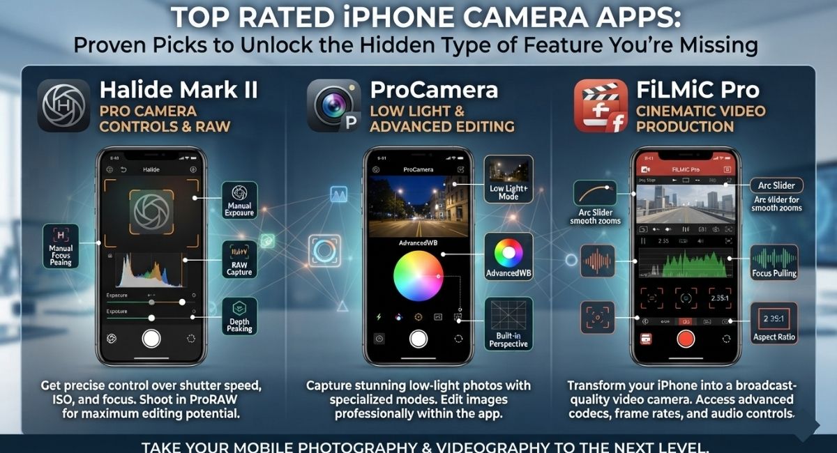 top rated iphone camera apps
